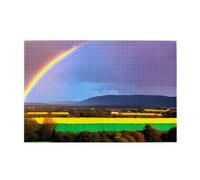 Evening Rainbow - Puzzle in legno per adulti, 1000 pezzi, per una festa visiva perfetta, 1000 pezzi