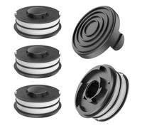 EVENLINKICS Bobina di filo, per ALDI Gardenline GLR GLT e EINHELL GC-ET 4530, bobina di filo 3405685, copertura bobina TLE-02-1 (4 bobine di filo di ricambio + 1 copertura della bobina)