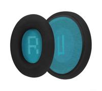 Evenoonest Cuscinetti auricolari in tessuto Ice Silk compatibile | Con per Skullcandy SLYR per PRO e per cuffie standard Plyr, confezione da 2 cuscinetti di ricambio in memory foam morbidi