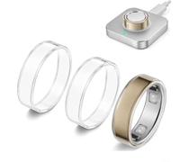 Evenoonest Custodia morbida in silicone trasparente per Oura Ring | Guscio protettivo trasparente contro graffi e usura, facile da installare per Slim Fit per Smart Ring taglie da 6 a 13