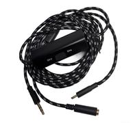 Evenoonest Isolamento acustico 2,7 m cavo di ricambio audio in nylon | Per intrecciato per Elgato HD60S Plus HD60 Pro 4K60 Chat Link Nucleo in rame ad alta fedeltà