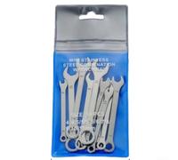 Evenoonest per mini set di chiavi combinate a doppia testa | per chiave a scatola aperta in acciaio cr-v, kit di utensili manuali lucidati resistenti alla ruggine per la riparazione di