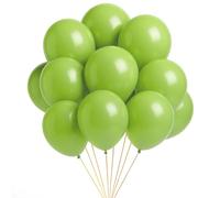 Event Decor Shop 500 palloncini in lattice verde mela da 25,4 cm, grandi palloncini per compleanno per bambini, feste, anniversari, decorazioni per matrimoni, eventi, accessori