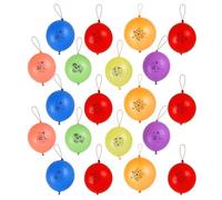 Event Decor Shop Palloncini grandi stampati per bambini, in lattice spesso e resistente, con elastici, colori assortiti, facili da gonfiare per feste per bambini, 120 pezzi