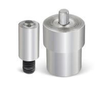 Event Decor Shop Strumento di regolazione con occhielli da 6 mm per pressa manuale a macchina blu, set di fustelle per arti e mestieri, abbigliamento, scrapbooking, cuoio, forniture per cucito per