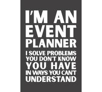 Event Planner Gift: Appreciation Notebook Journal | Thoughtful Gift for Event Planners, Event Coordinators & Wedding Planners | 6x9 Lined Notebook