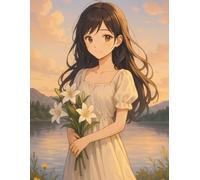 Event Planning Notebook - Sunset Flower Girl Cover: Track event details, budget, and guests in one beautifully designed planner