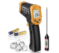 Eventek Termometro Infrarossi 50 ° C ~ 600 ° C Termometro Laser Digitale Senza