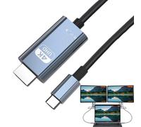 Eventerde Adattatore da USB C a HDTV, da tipo C a convertitore HDTV, Cavo digitale video 4K60Hz HD, Cavo convertitore cellulare, per computer, forniture per computer