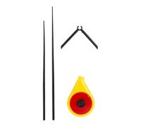 Eventerde Attrezzatura da pesca sul ghiaccio,Porta canna retrattile | Canna da pesca ultraleggera da 30 cm con linea e esca | per principianti uomini donne ragazzi ragazze genitori inverno neve