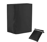 Eventerde Custodia protettiva per letto pieghevole, 90 x 38 x 114 cm, in tessuto Oxford nero, spesso e resistente agli strappi, con cerniera impermeabile per cortile letto