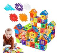 Eventerde di costruzione ad incastro, set di di costruzione ad incastro - Kit di costruzione educativa prescolare | colorati ad incastro per bambini Gioco di logica STEM