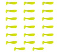 Eventerde Esche morbide a coda di pallet, esche da nuoto per la al bar - Attrezzature da da lancio per ambienti acquatici variegati tra cui lago stagno fiume