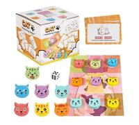 Eventerde Giochi Educativi per Prima Infanzia,Giochi Attività Didattiche a Tema Gatto - Giocattoli Sicuri per Apprendimento Prescolare | Per Riempire Calze Natalizie Viaggio Scuola Maschi E Femmine
