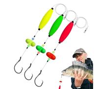 Eventerde Montaggi per Pesca Pesce Gatto,Pesca Gatto con Galleggiante - Attrezzatura da Pesca Portatile per Acqua Dolce per Piccolo Amico Vicino Nonno Zio