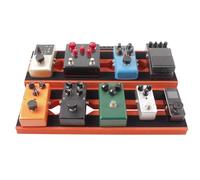 Eventerde Pedal Board Powered Pedal Board | Pedal Board | Pedali senza slittamento | per strumenti musicali leggeri, effetto basso - Legatura per lo spettacolo