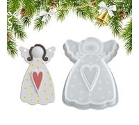 Eventerde Stampo in silicone per Natale, decorazione per la casa, per pianificatore di feste, insegnanti d'arte, appassionati di vacanze, hobbisti, workshop di attività durante il fine settimana