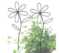 Eventerde Trellis pianta in vaso, Trellis per piante da arrampicata per interni, Rack per arrampicata in vite da giardino, Set di 2 rastrelliere per impianti per la pianta d'appalto, quota di supporto