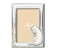 Eventi Cornice per Prima Comunione, Argento PVD e Oro, Madonna in Preghiera, 9x13 cm