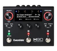 Eventide H90 Dark - Pedal Harmonizer Multi-FX con 64 Algoritmi, MIDI In/Out/Thru, Funzionalità USB, Editor Software, Tap Tempo, 2 Ingressi di Espressione, Bluetooth e Accordatore