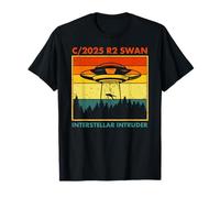 Evento del Cielo di Ottobre della cometa Spaziale retrò C/2025 R2 Swan Maglietta