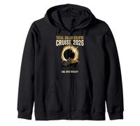 Evento Sail Into Totality Cruise 2026 Total Solar Eclipse Felpa con Cappuccio