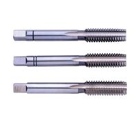 Eventus by Exact 10096 Handgewindebohrersatz M2,5 HSS Typ N 3tlg DIN352 plus6
