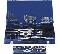Eventus by Exact 10721 KIT maschi e filiere 49 parti HSS metrica M3, M4, M5,