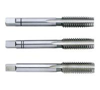 Exact 1610012 kit maschi a mano 3 parti metrica m5 0.8 mm taglio destrorso din
