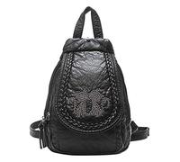 EVEOUT Zaino moda donna, piccola borsa a tracolla in pelle PU da donna, zaino da viaggio