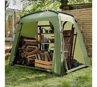 EVER ADVANCED Tenda per riporre biciclette, capanno portatile per 3 biciclette, capannoni con PU3000 mm, impermeabile, per biciclette, moto, tosaerba, attrezzi da giardino, tenda leggera per bici