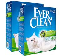 EVER CLEAN Kit Risparmio 2x10L Lettiera Gatto Extra Strong Scented CARBONE ATTIVO