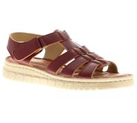 Ever So Soft Porto Sandali con zeppa da donna, Bordo, 38 EU
