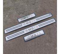 Ever TA 4 Pezzi Battitacco Auto per MG ZS 2017 2018 2019 2020 2021 2022, Inossidabile Antiscivolo AntiGraffio Soglia della Porta calciere Protezioni del Pedale dello Car Styling Accessorio