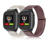 EverAct 2 bracciali per bambini in nylon compatibili con Xplora X5 / XGO 2/XGO 3, morbidi ed elastici per ragazze e ragazzi cinturini di ricambio per Xplora X5 Play/XGO2/XGO3, regalo per ragazze e