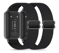 EverAct Cinturino elastico di ricambio in nylon compatibile con Samsung Galaxy Fit 3 SM-R390 Cinturino di ricambio sportivo per uomo e donna, Taglia unica, Nylon