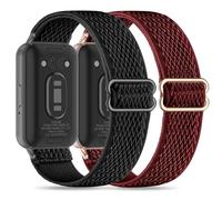 EverAct Cinturino elastico di ricambio in nylon compatibile con Samsung Galaxy Fit 3 SM-R390 Cinturino di ricambio sportivo per uomo e donna, Taglia unica, Nylon
