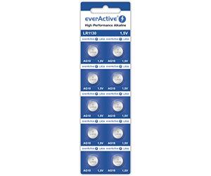 everActive AG10 G10 LR1130 LR54 1.5V 70mAh button cell battery - 1x Blister