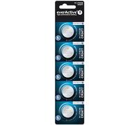 everActive Batteria a bottone al litio CR2477, 3 V, batteria più potente, durata di 10 anni, 5 pezzi, 1 blister