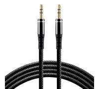 everActive CBS-1JB - Cavo audio AUX jack stereo 3,5 mm, lunghezza 100 cm, colore: Nero