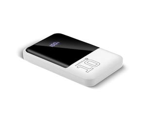 everActive Energy Bank EB-10Q Power Bank 10000mAh 22,5W - PD3.0 PPS QC4+ - USB-C & 2X USB-A - Display LCD - Pass-Through - 179g Ultra Leggero - Modalità di trasporto
