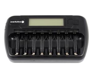 EVERACTIVE GENIUS NC-800 Charger 8 posti stilo AA ministilo AAA intelligente LCD