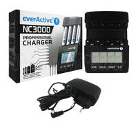 EverActive NC3000 Caricabatterie Professionale PRO LCD Smart Charge Ni-MH Ni-Cd