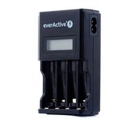 EVERACTIVE Smart Caricabatterie Nc-450 Nero LED Controluce Ac100-240V 50-60Hz