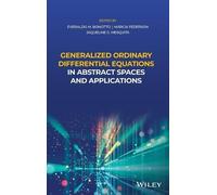 Everaldo M. Bon Generalized Ordinary Differential Equations i (Copertina rigida)