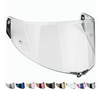 Everalo Visiera Agv Corsa - Corsa-R - Pista - Pista-Gp - Pista-Gpr - Pista-Gp RR - GT Veloce - Veloce S - Race 3 Pinlock e Tearoff ready (Trasparente)