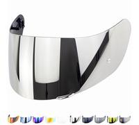 Everalo Visiera Agv K1 - K1s - K3sv - K5 - K5s - S4sv - Horizon - Skyline - Strada - Stealth sv - Compact - Visiera Casco Pinlock Ready (Specchio Cromato)
