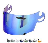 Everalo Visiera Arai Chaser V - Rx7 Gp - Axces 2 - Axces 3 - Quantum St - Quantum St Pro - Rebel - Signet Q - Vector 2 - Corsair V - RR5 - Visiera Casco SAI Type (Blu Elettro)