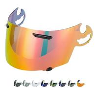 Everalo Visiera Arai Chaser V - Rx7 Gp - Axces 2 - Axces 3 - Quantum St - Quantum St Pro - Rebel - Signet Q - Vector 2 - Corsair V - RR5 - Visiera Casco SAI Type (Rosso Cromo)