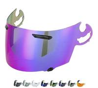 Everalo Visiera Arai Chaser V - Rx7 Gp - Axces 2 - Axces 3 - Quantum St - Quantum St Pro - Rebel - Signet Q - Vector 2 - Corsair V - RR5 - Visiera Casco SAI Type (Iridium Cromo)